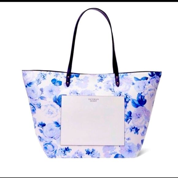 NWT-Victoria Secret Floral Carryall tote bag - Picture 1 of 4